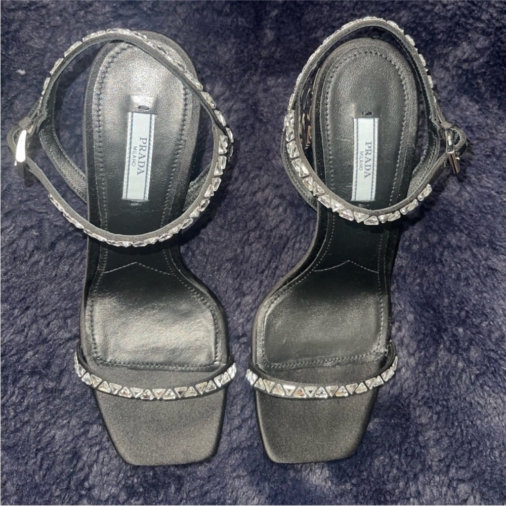 Prada crystal embellished sandals - Picture 6 of 6